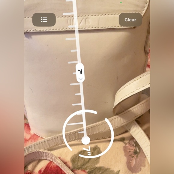 💥Vintage Unisa Elegant Cream Crossbody Bag - Picture 3 of 7